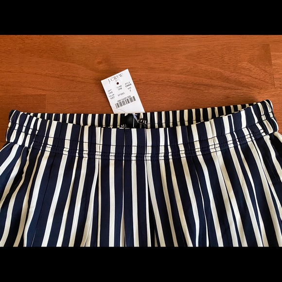 NEW! J. CREW STRIPE SKIRT - Picture 4 of 5